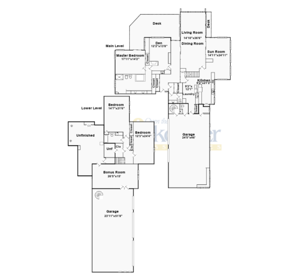 501 W Birch Street, Stonington, Illinois Floorplan